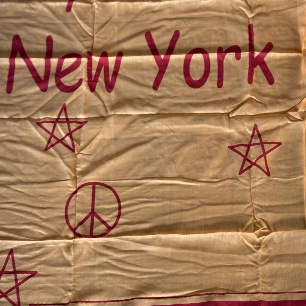 NWT Raj cotton oversized cotton scarf NYC